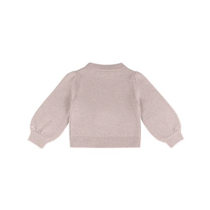 Donsje Denna Merino Wool Sweater Cat - Ash Rose Melange