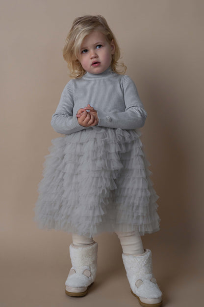 Donsje Cecilly Dress - Light Grey