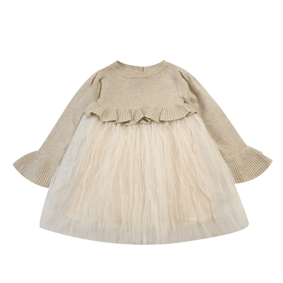 Donsje Paulien Dress - Biscotti Melange