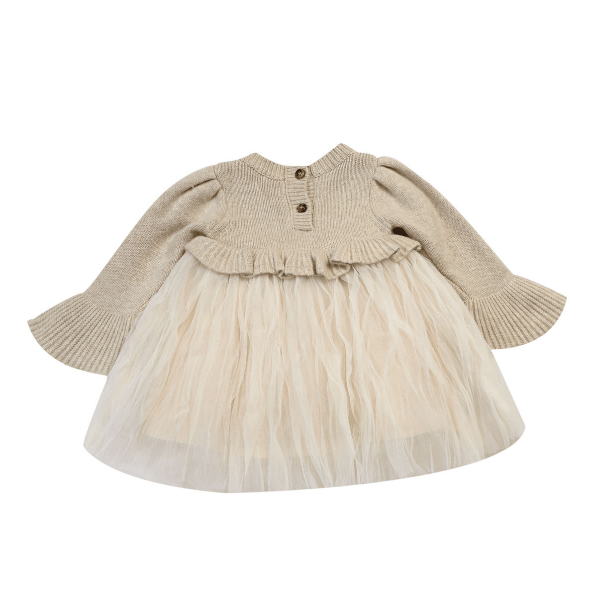 Donsje Paulien Dress - Biscotti Melange