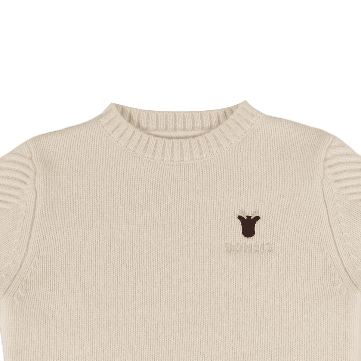 Donsje Geeratz Merino Wool Sweater | Moose - Off White
