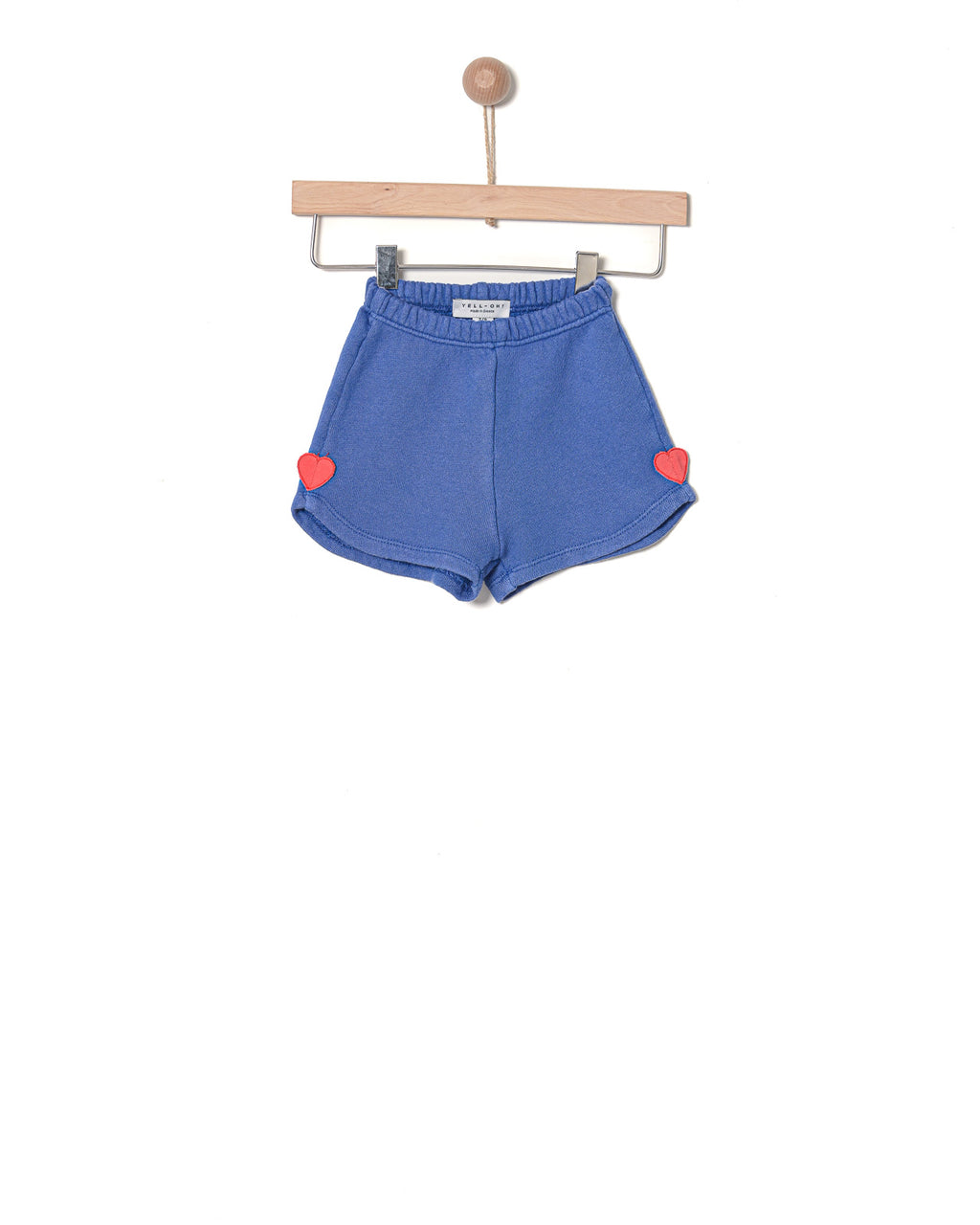 Yell-Oh Shorts Vintage Wash - Blue / Heart