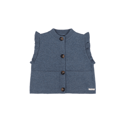 Donsje Hespera Vest - Royal Blue Melange