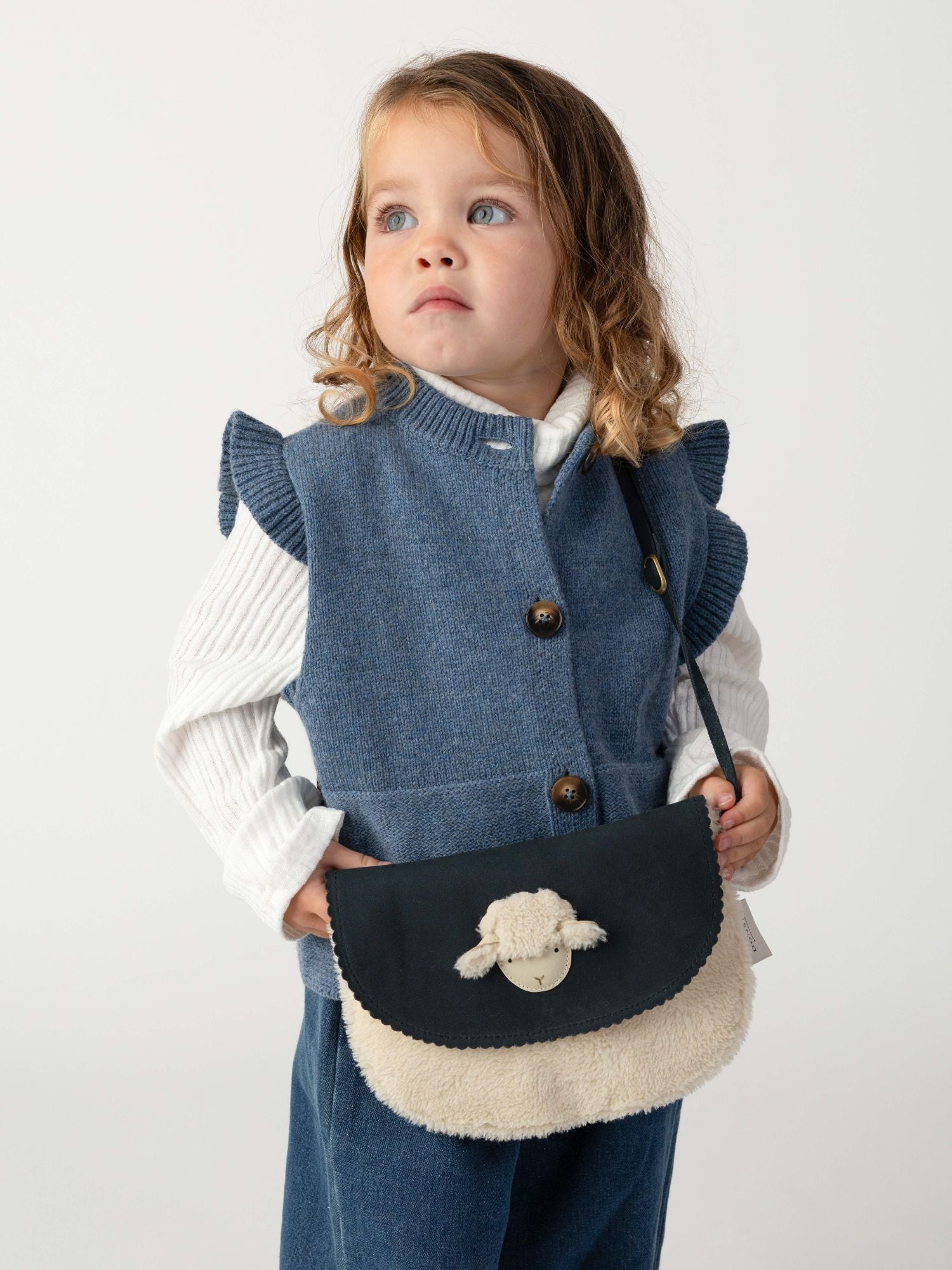Donsje Hespera Vest - Royal Blue Melange