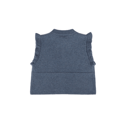 Donsje Hespera Vest - Royal Blue Melange