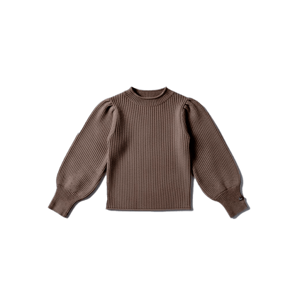Donsje Ada Sweater - Pecan Brown Melange