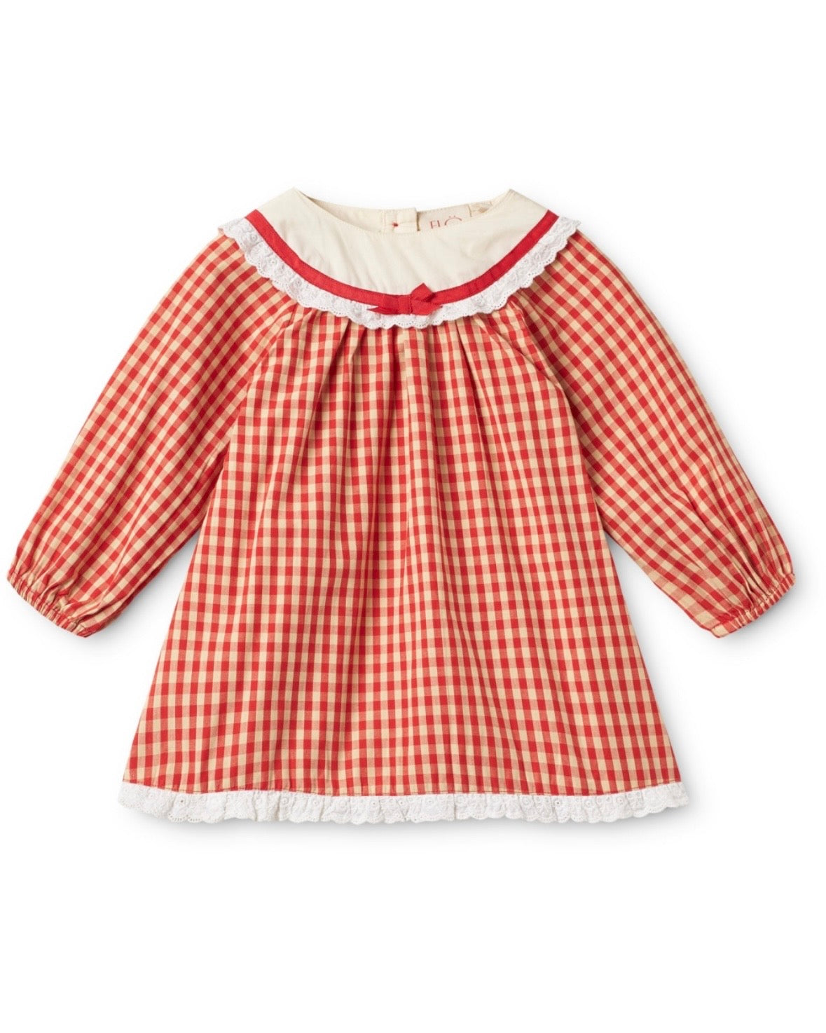 Flöss Lucia Dress - Poppy Red Gingham