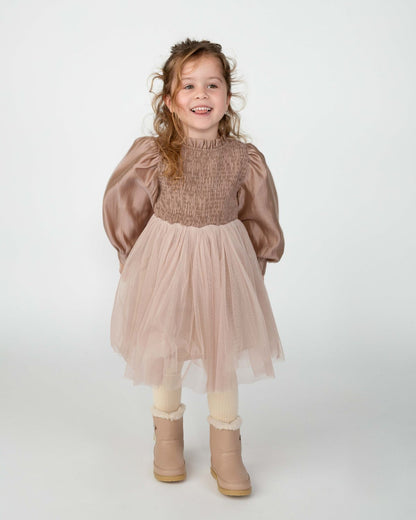 Donsje Janice Dress - Rose Brown