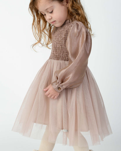 Donsje Janice Dress - Rose Brown