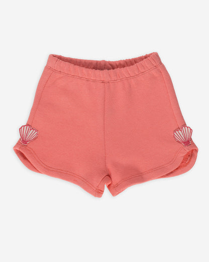 Yell-Oh Modal Blend Coral Shorts
