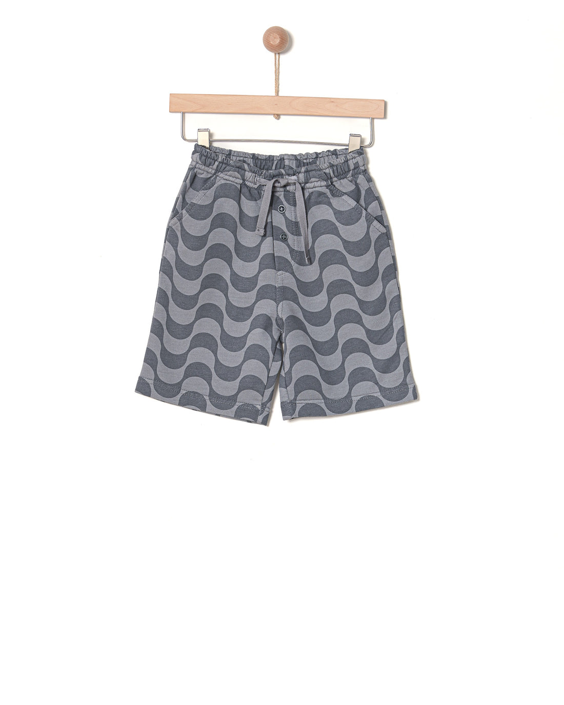 Yell-Oh Kids Shorts  Waves - Licorice