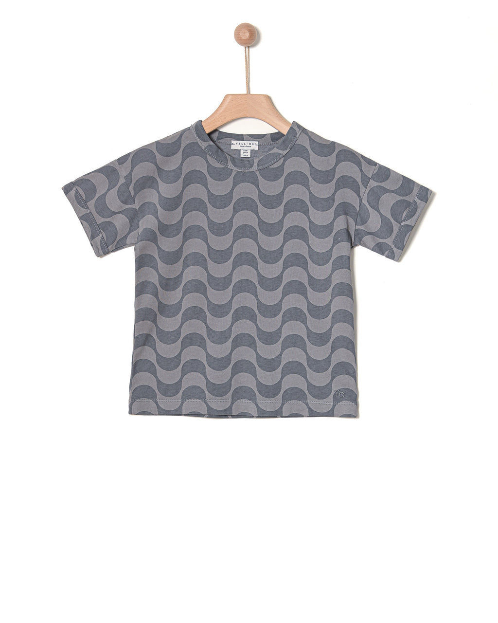 Yell-Oh Kids T- Shirt  Waves - Licorice