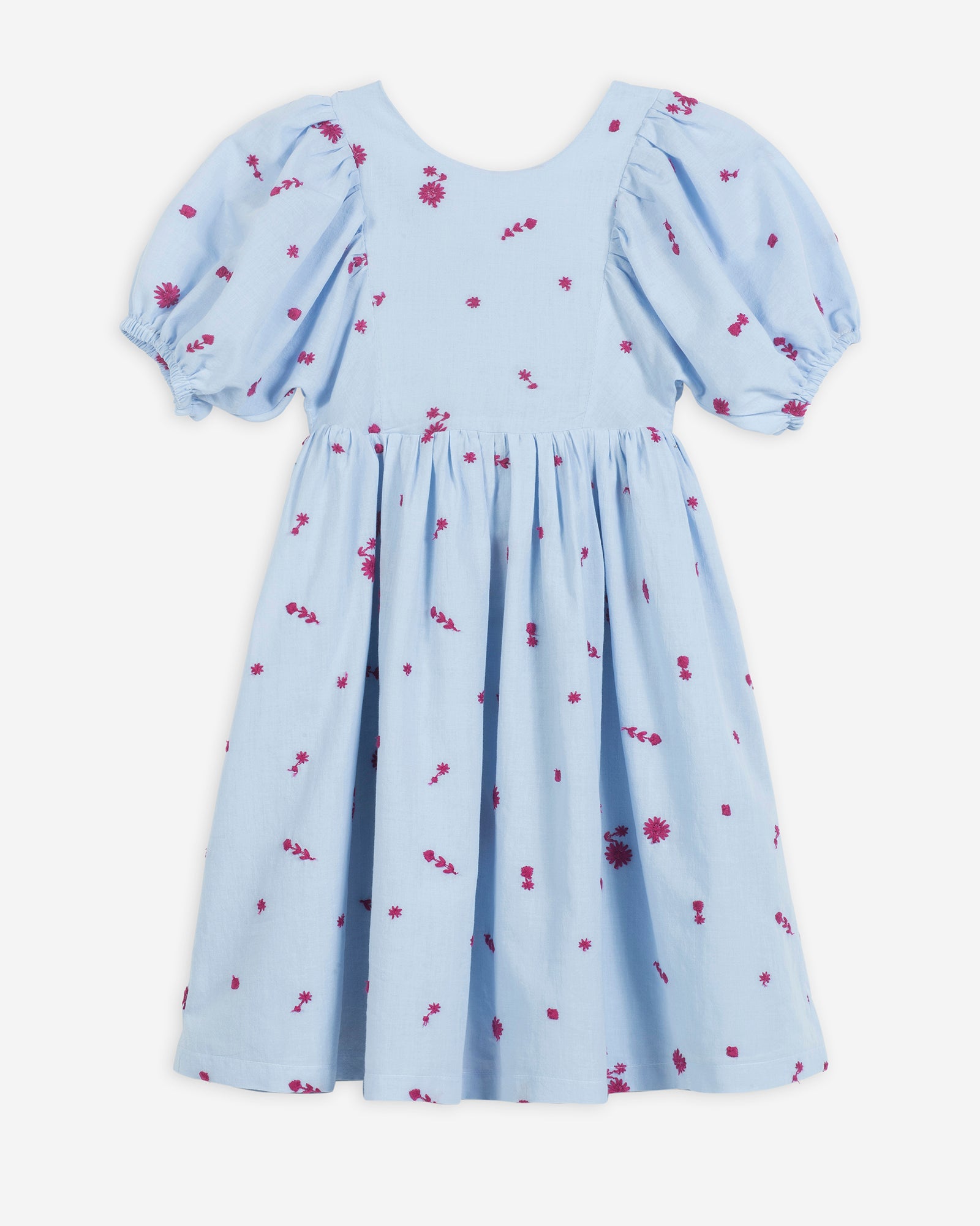 Yell-Oh Balloon Dress Voile Lace Skyway
