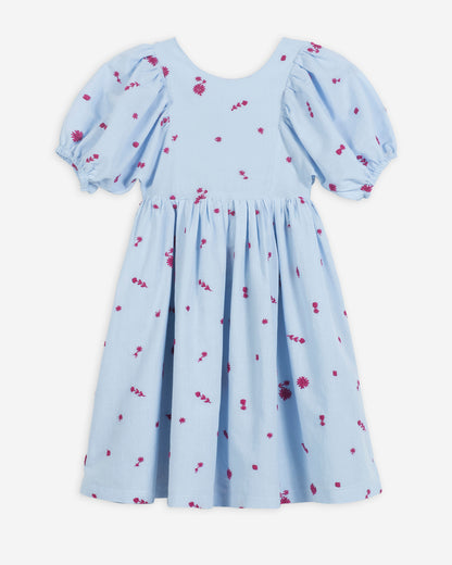 Yell-Oh Balloon Dress Voile Lace Skyway