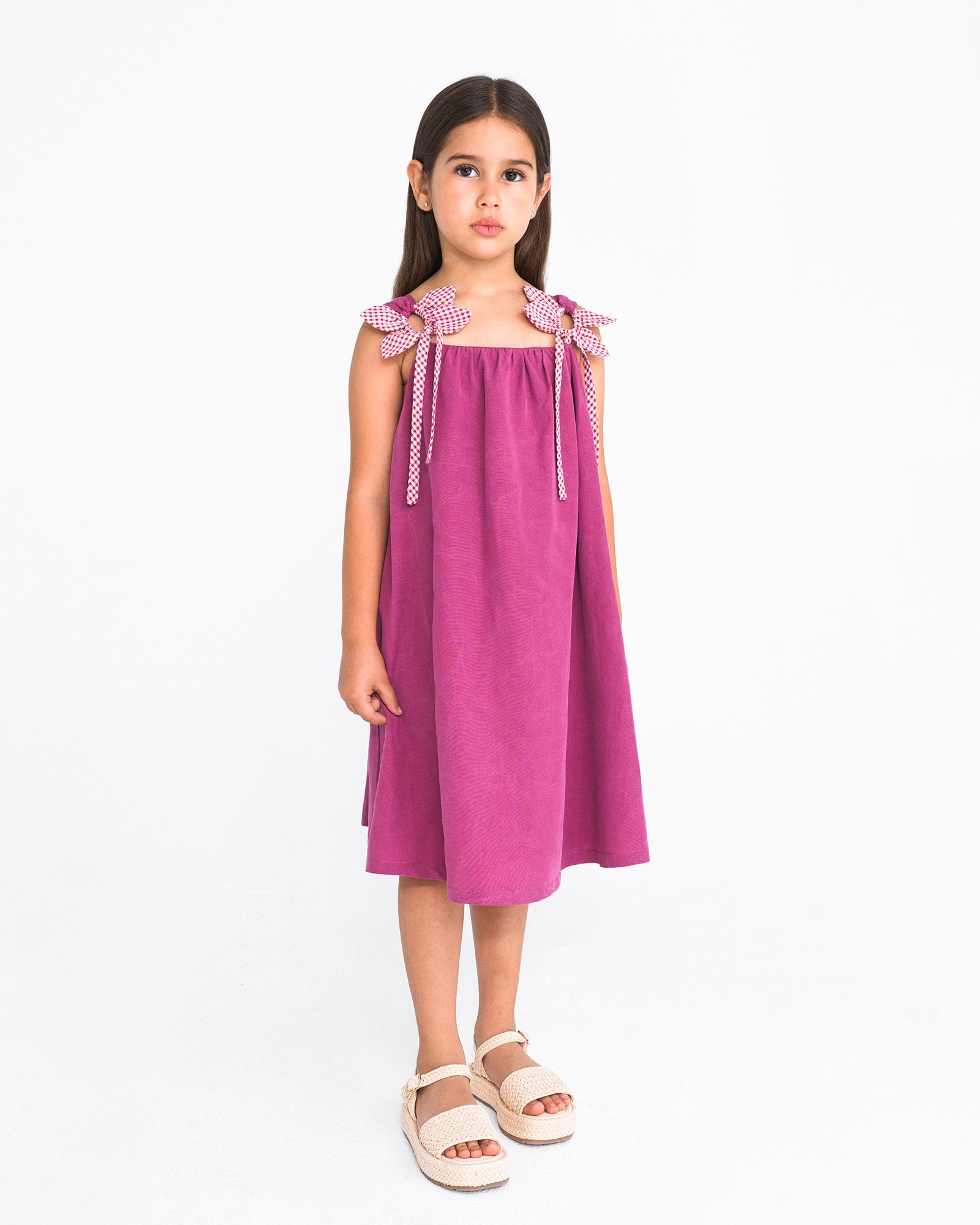 Yell-Oh Blossom Dress Sangria
