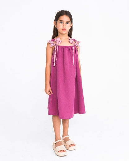Yell-Oh Blossom Dress Sangria