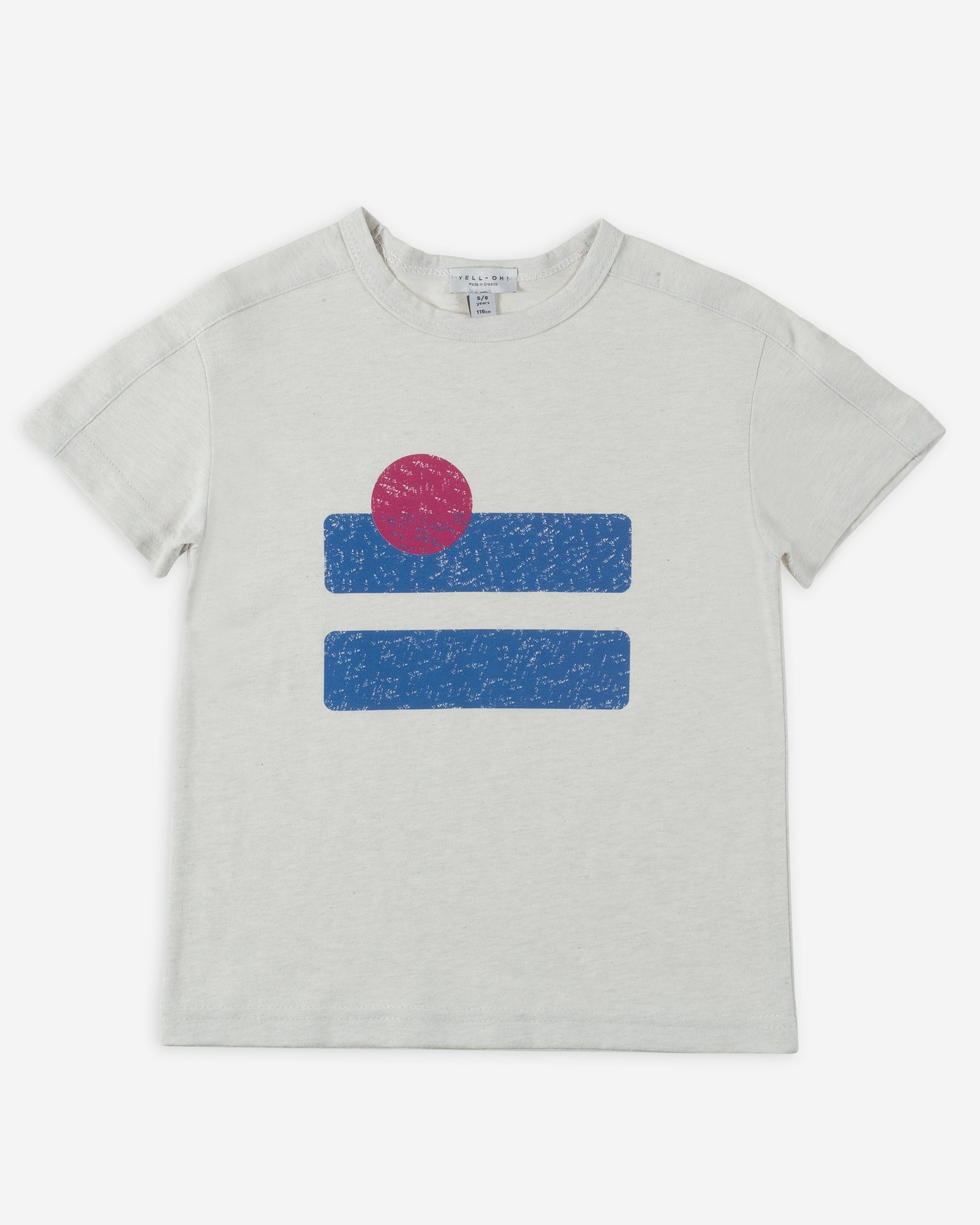 Yell-Oh T-Shirt With Print Be Pure - Light Blue