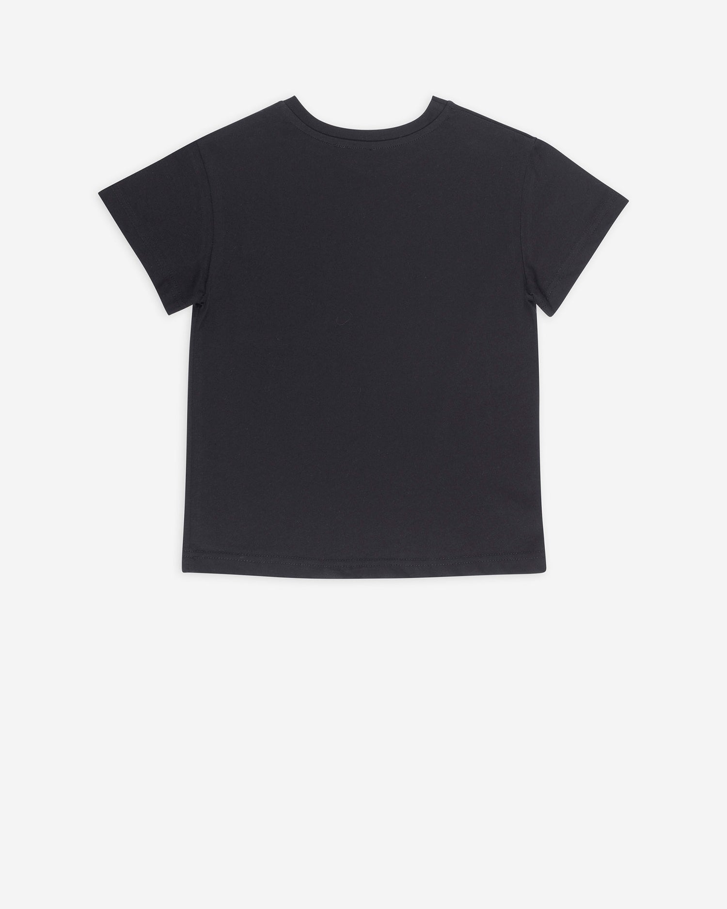 Yell-Oh Organic T-Shirt With Pocket - Black