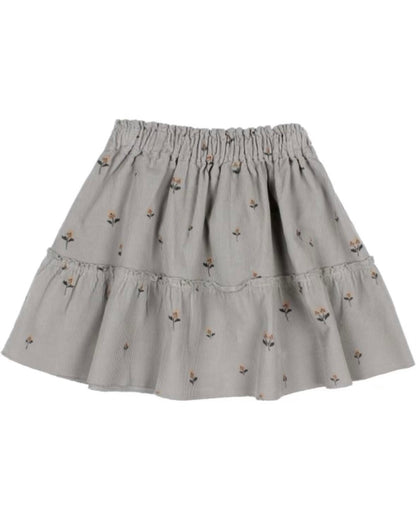 Buho Romance Skirt - Glacier Print