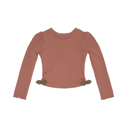 Donsje Nia Swim Shirt Apple - Old Rose