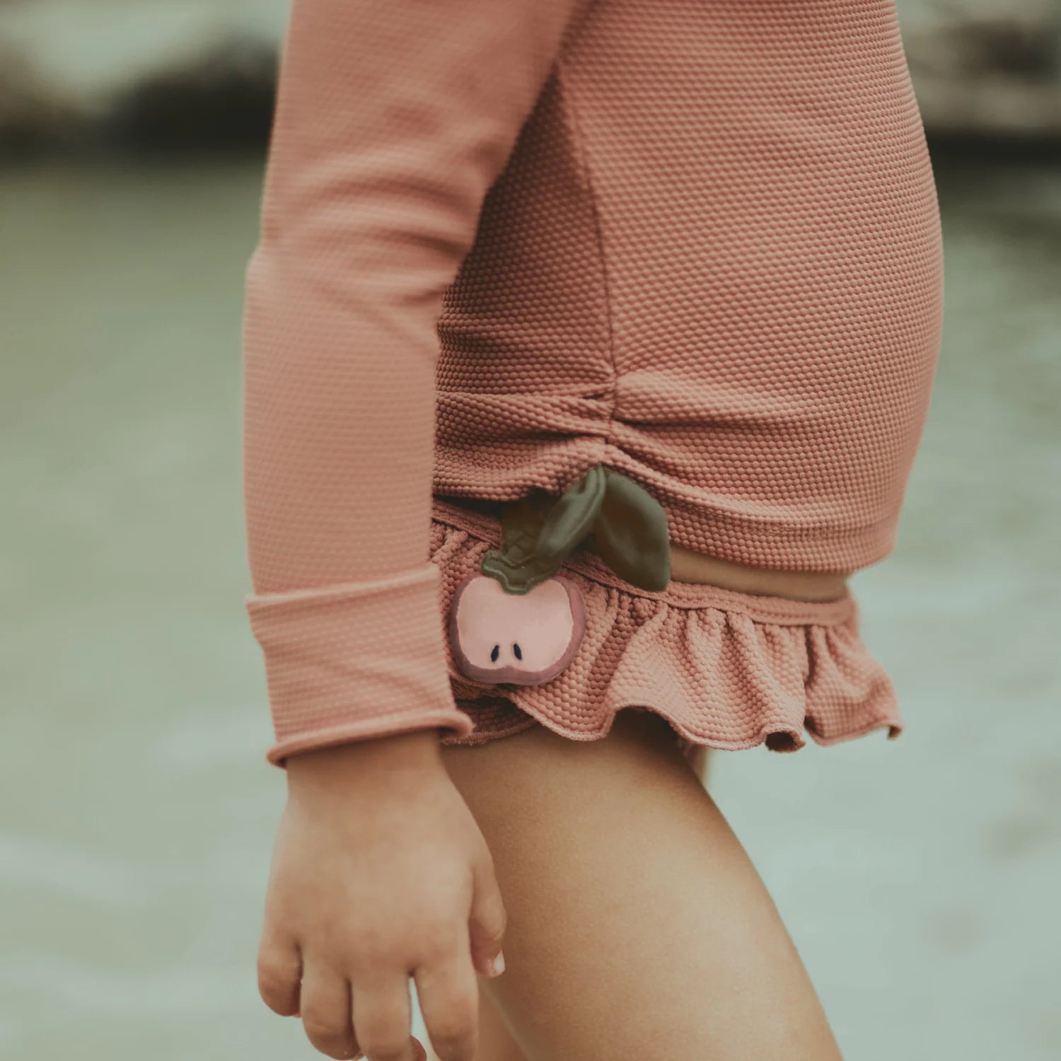 Donsje Nia Swim Shirt Apple - Old Rose