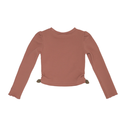Donsje Nia Swim Shirt Apple - Old Rose