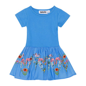 Molo Carin Short Sleeve Baby Dress - Little Garden