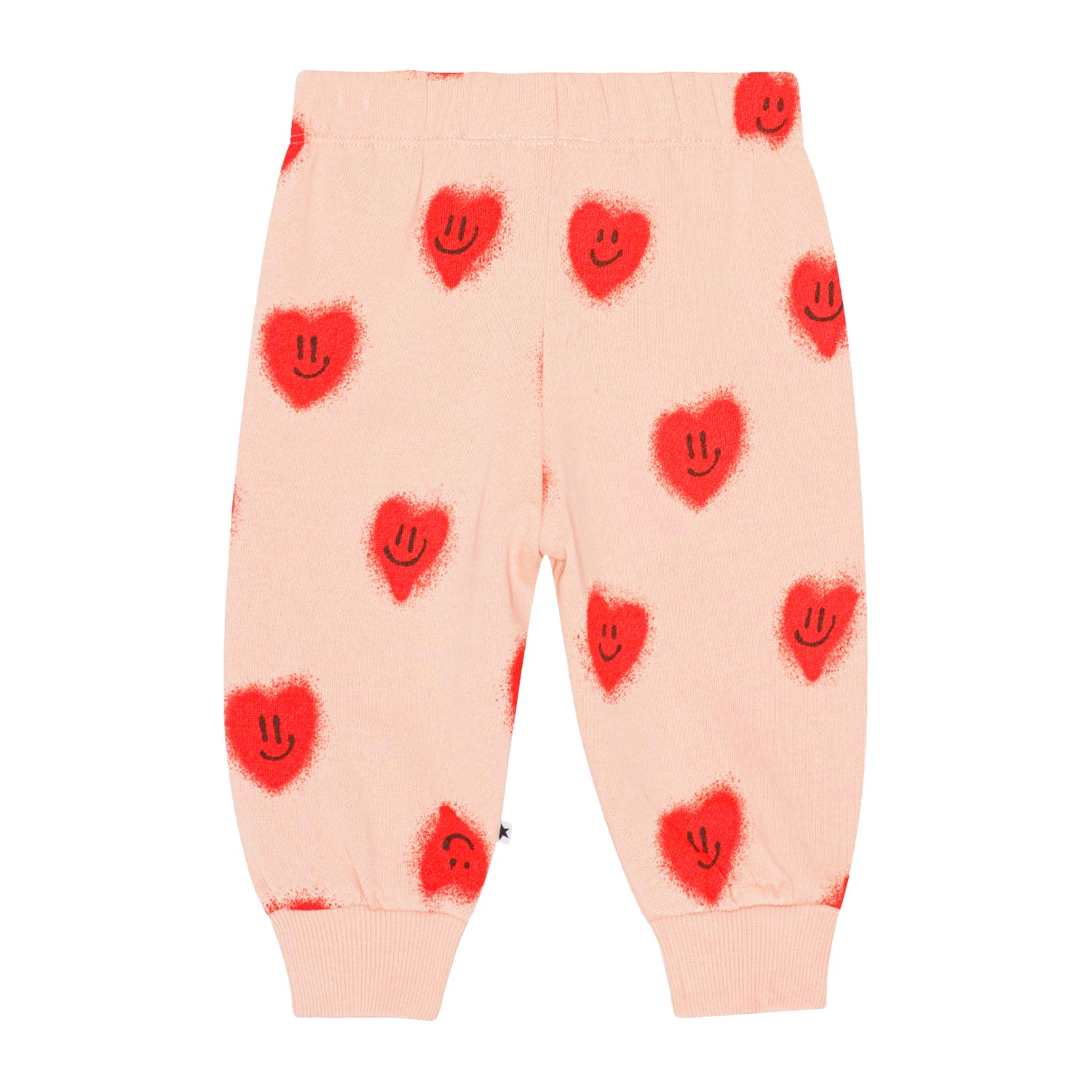 Molo Simeon Baby Sweatpants - Red Hearts
