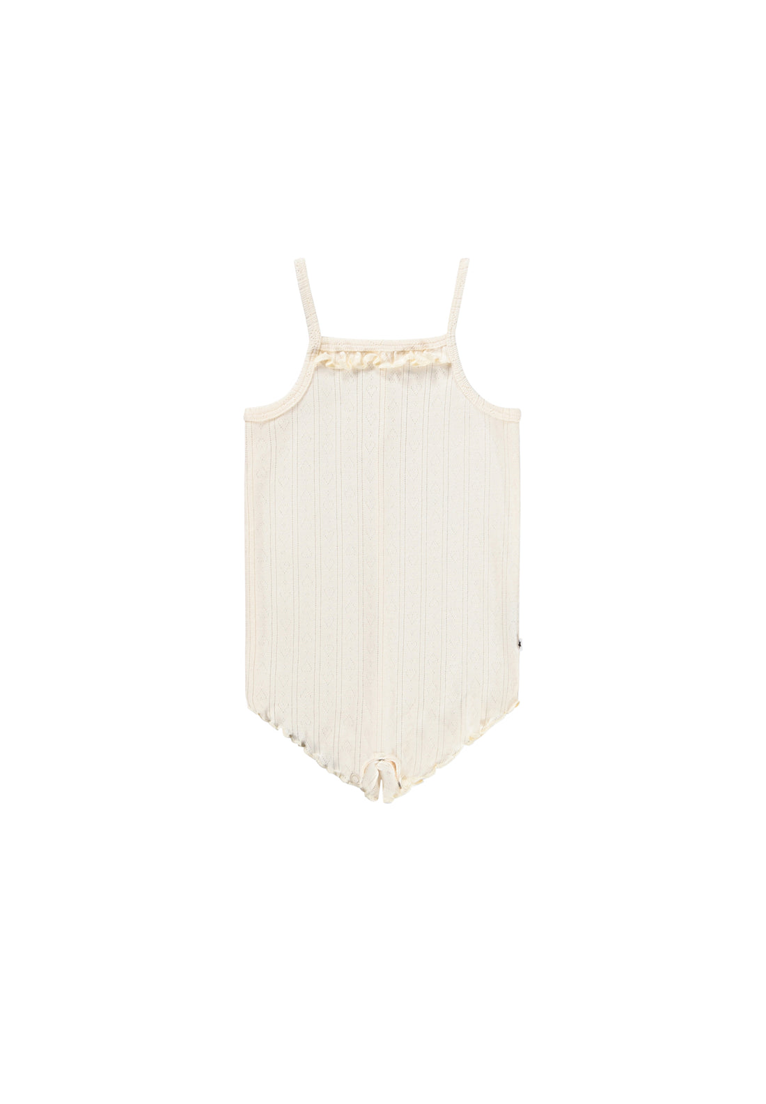 Molo Florie Romper - Pearled Ivory