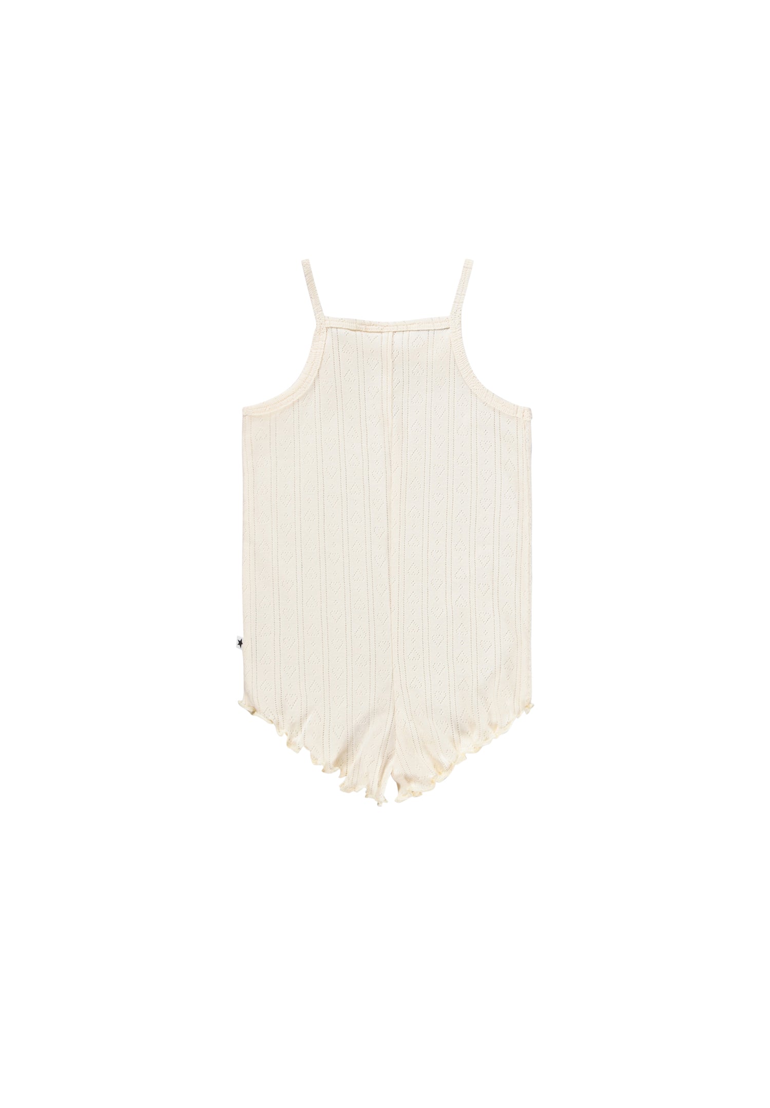 Molo Florie Romper - Pearled Ivory
