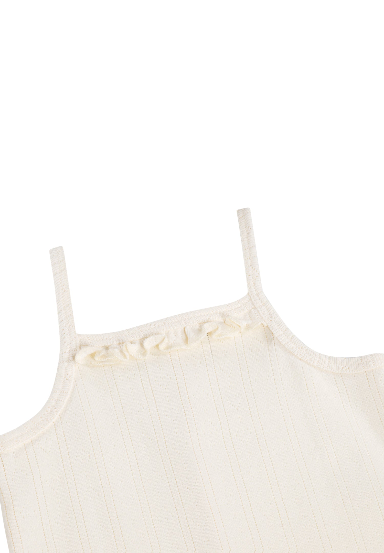 Molo Florie Romper - Pearled Ivory
