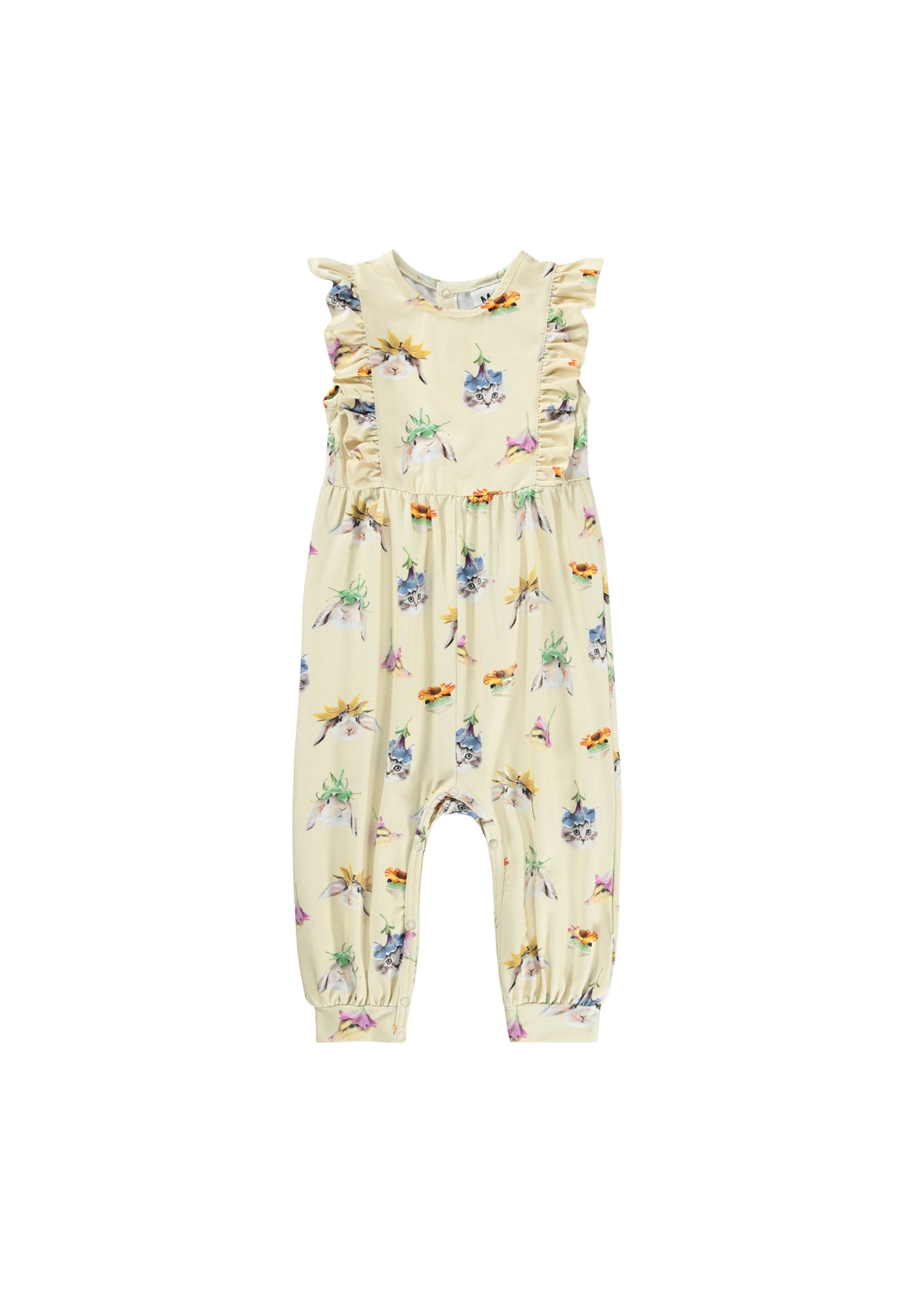 Molo Fallon Baby Jumpsuit - Floral Fun Baby