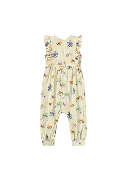 Molo Fallon Baby Jumpsuit - Floral Fun Baby