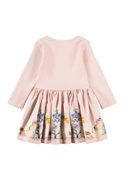 Molo Candi Long Sleeve Baby Dress - Funny Bunnies