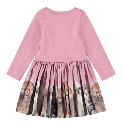 Molo Candi Long Sleeve Dress - Fluffiness