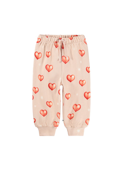 Molo Simeon Pants - Airbrush Hearts