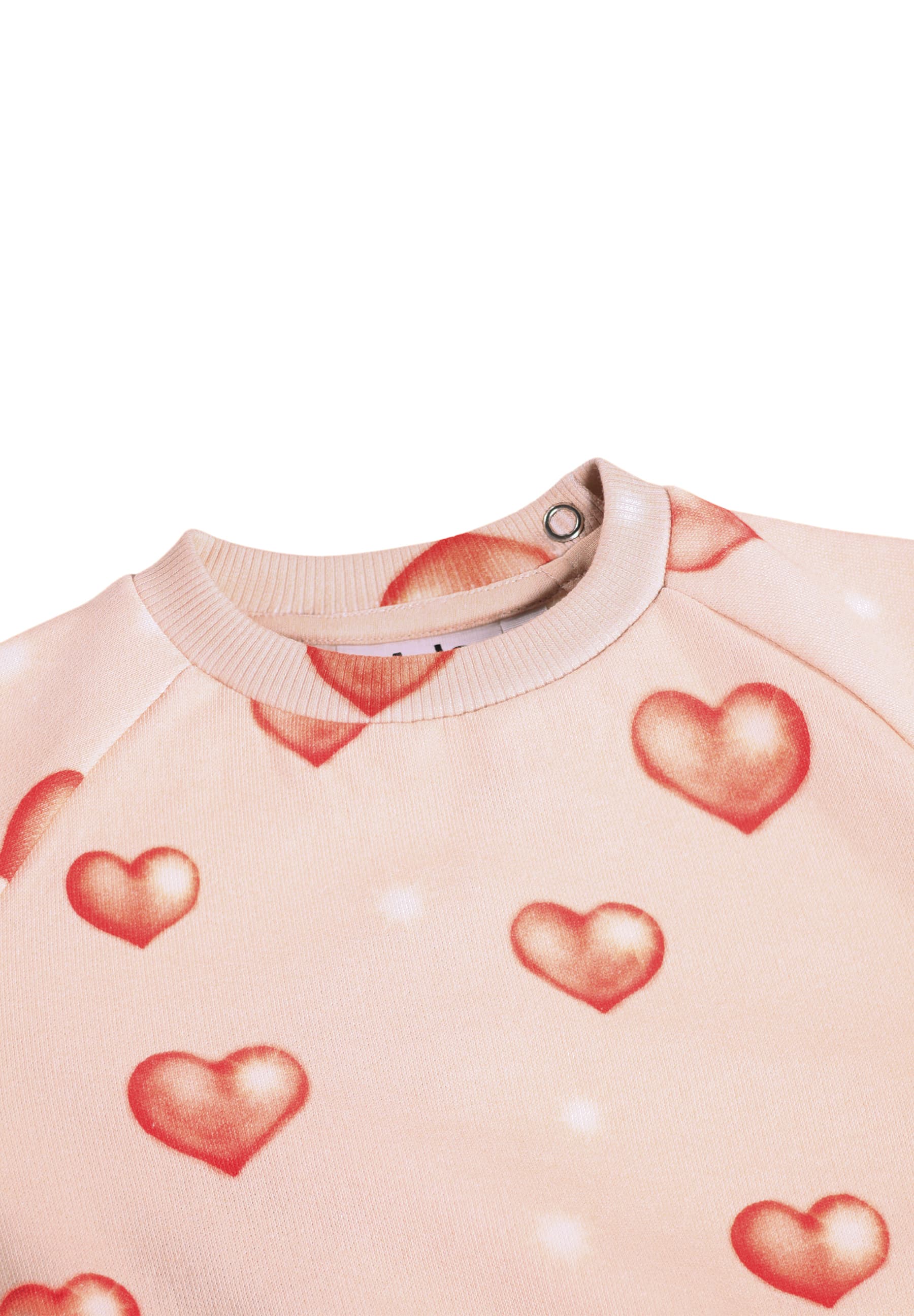 Molo Disc Sweatshirt - Airbrush Hearts