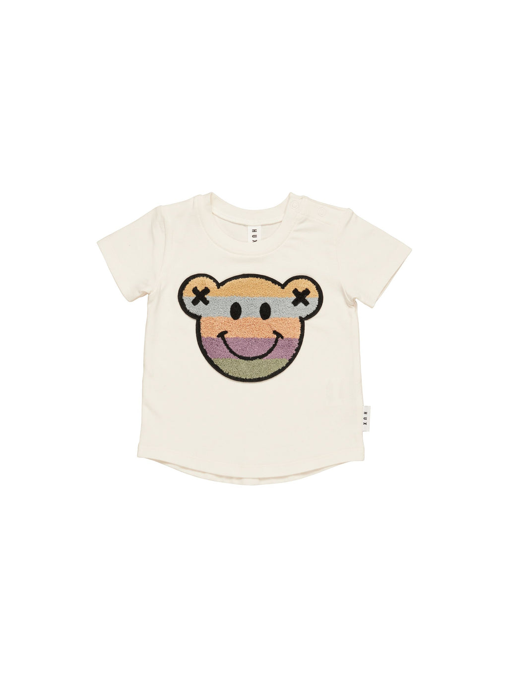 Huxbaby T-Shirt - Rainbow Smile Bear