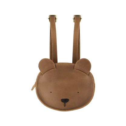 Donsje Kapi Classic Backpack Bear - Cognac Classic Leather