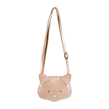 Donsje Blinc Purse Cat - Rose Metallic Leather
