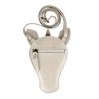 Donsje Blinc Purse Unicorn - Off White Metallic Leather
