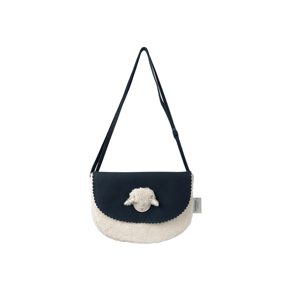 Donsje Ismay Purse | Lammy - Navy Nubuck
