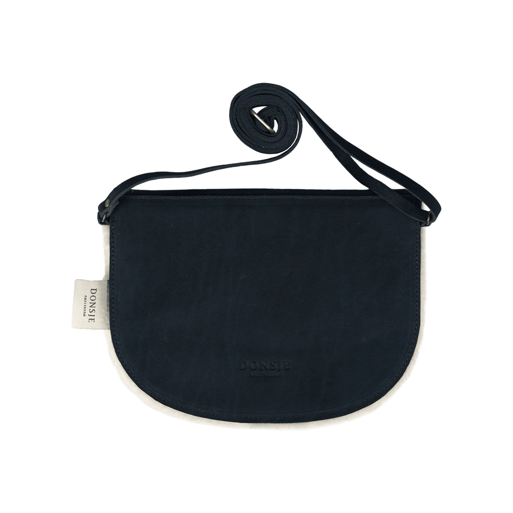 Donsje Ismay Purse | Lammy - Navy Nubuck