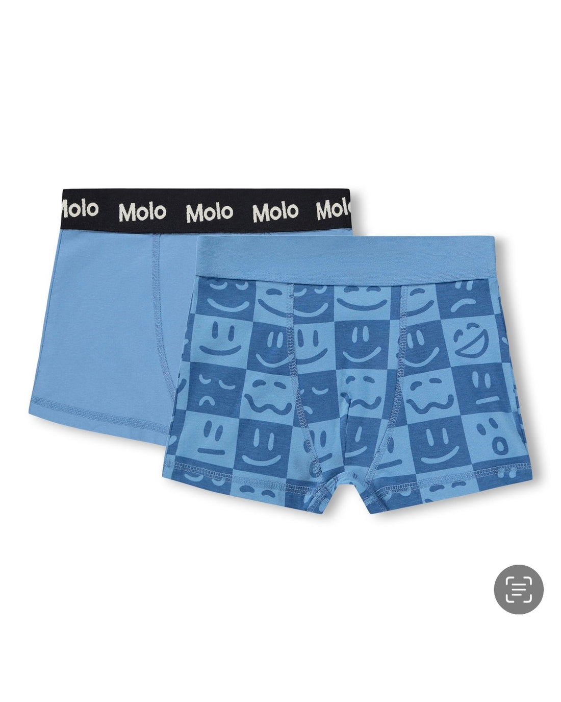 Molo Justin 2-Pack Underwear - Blue Vibes