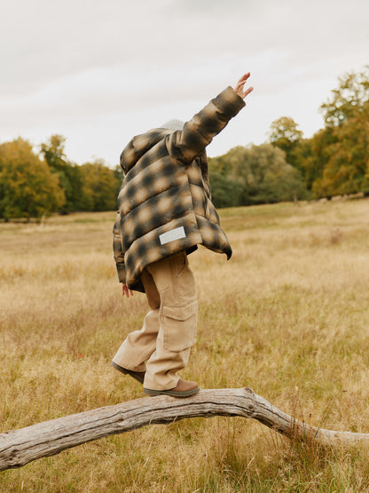 Molo Hilo Jacket - Bark Check