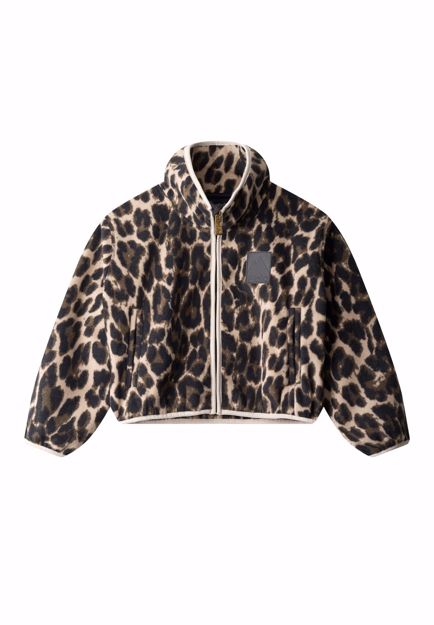 Molo Uliana Fleece Jacket - Brushed Leo