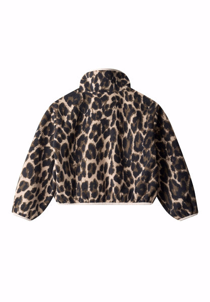 Molo Uliana Fleece Jacket - Brushed Leo