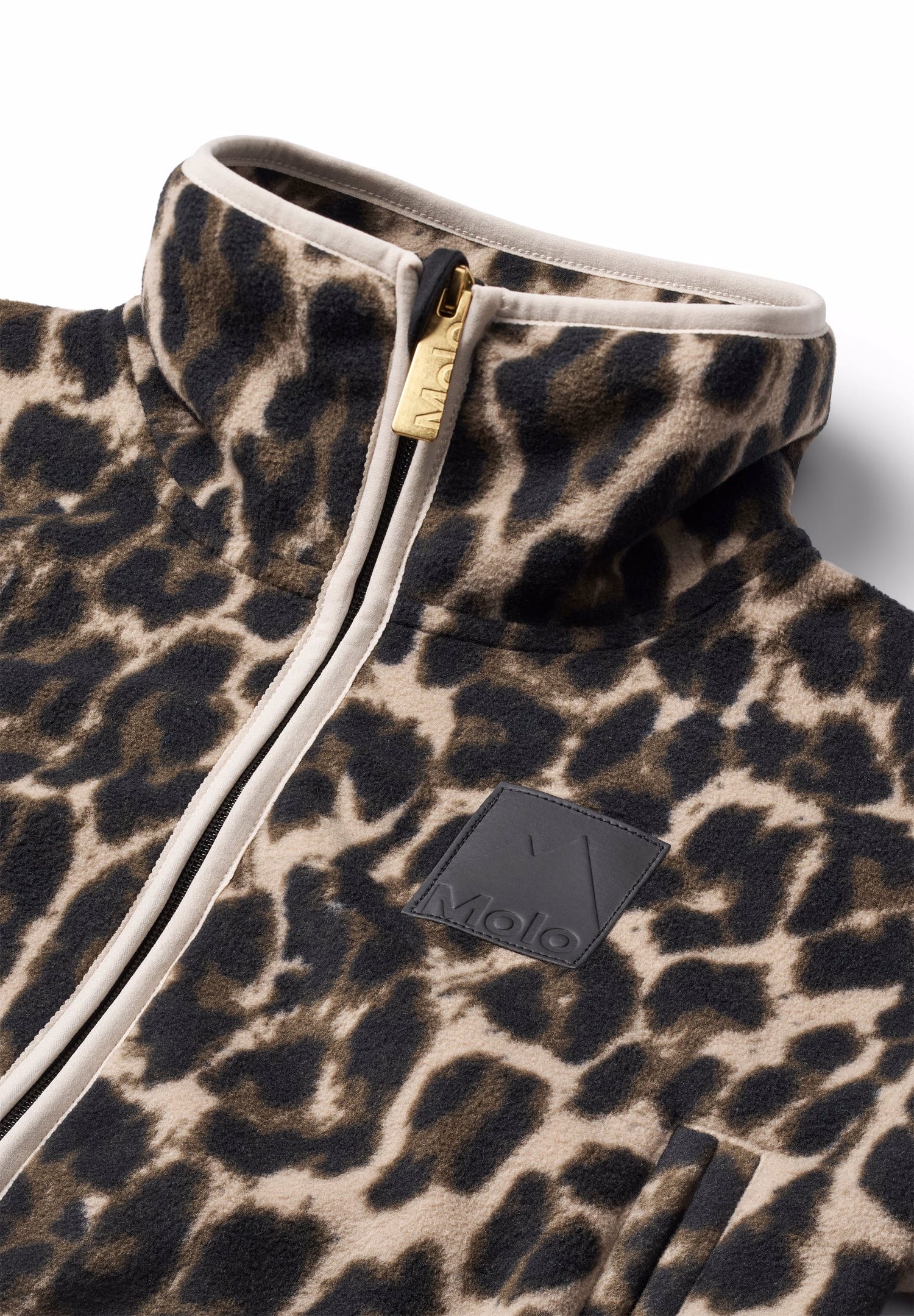 Molo Uliana Fleece Jacket - Brushed Leo