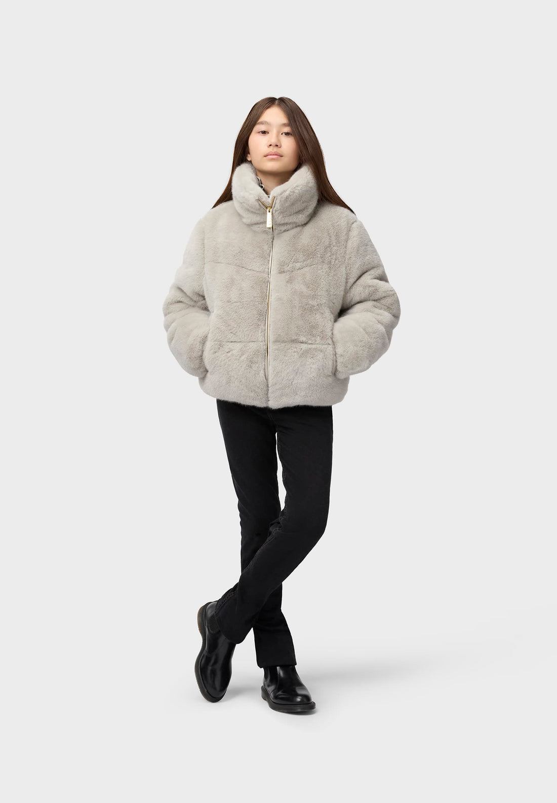 Molo Havi Jacket - Dappled Grey