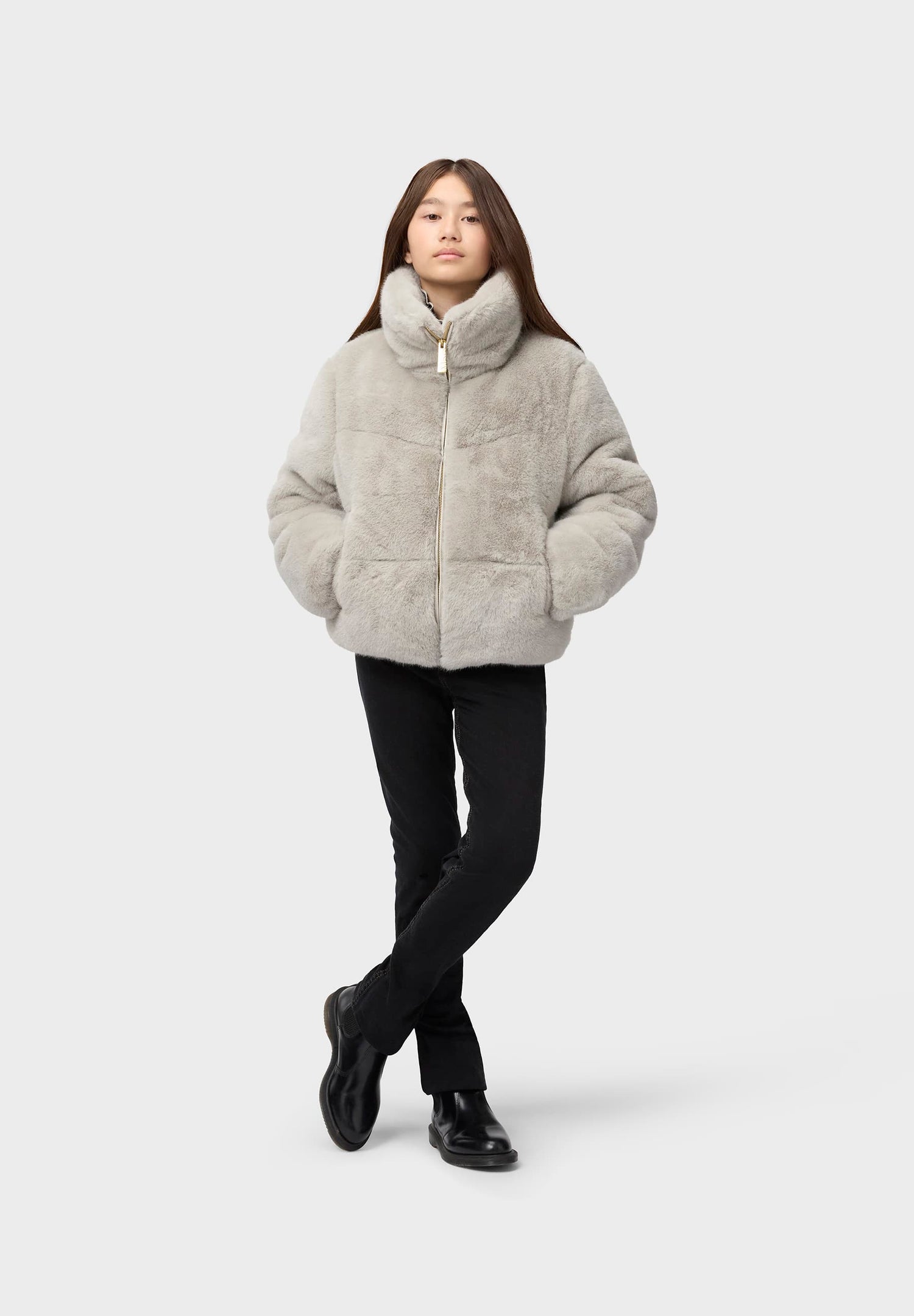 Molo Havi Jacket - Dappled Grey